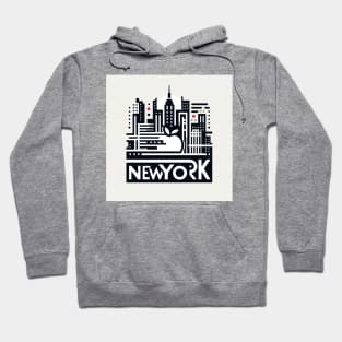 New York City Logo Design Hoodie